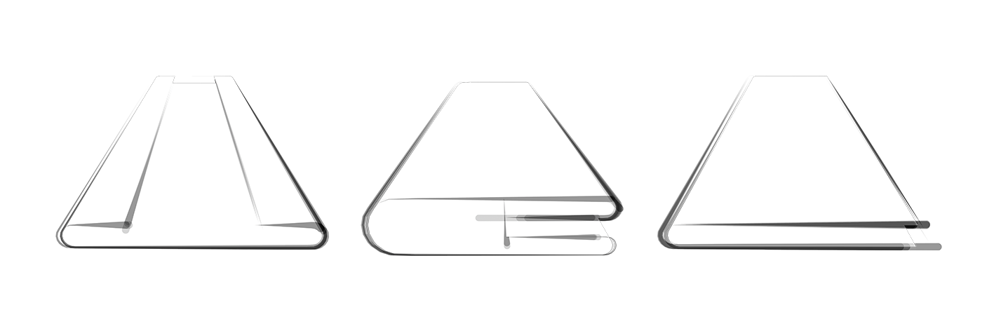 Falzband als Einfassband Varianten