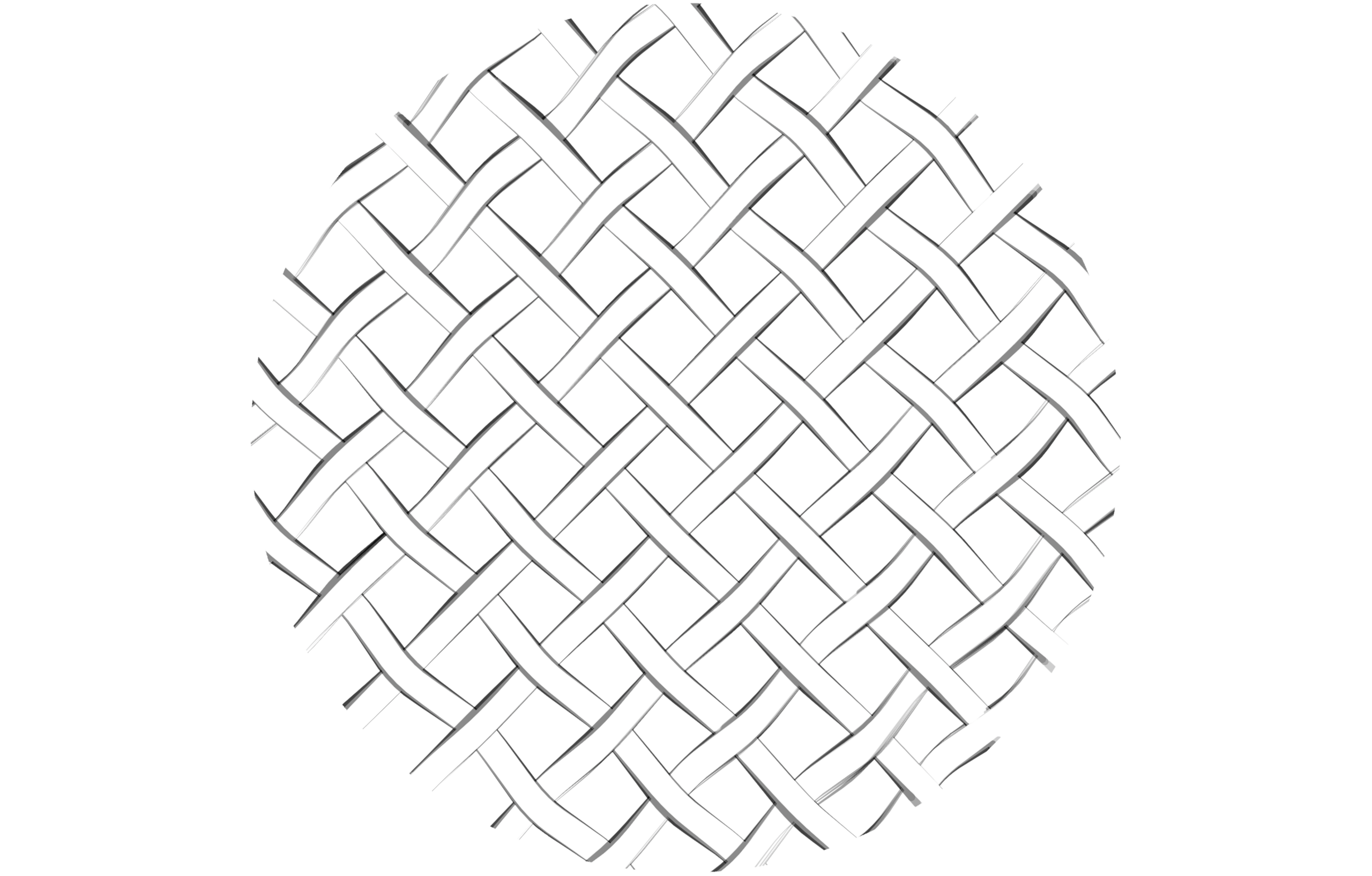 Schrägband zum Einfassen von Radien